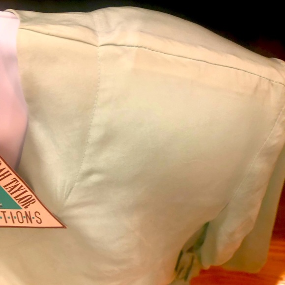 New VTG Sarah Taylor Collection Sea Foam Green Silk Mock Sarong Dress SZ 12 - Picture 6 of 7